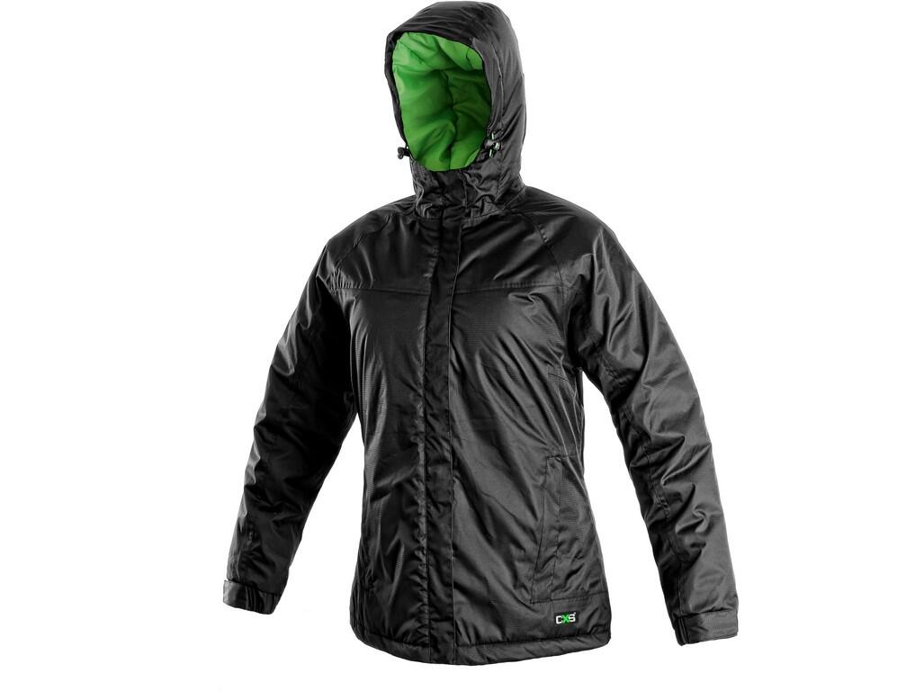 Women's Winter Jacket KENOVA, Black-Green
